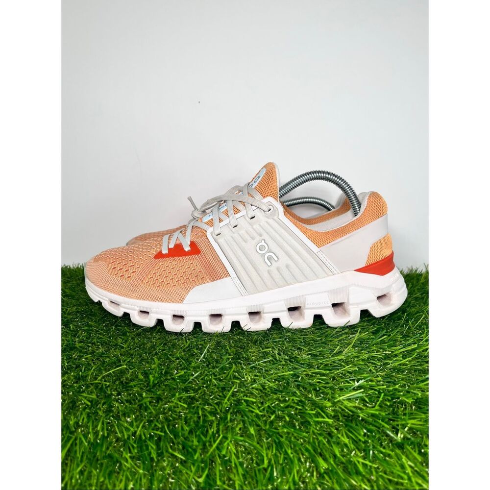 On Running Cloud Women’s 9.5 EU 41 Orange White Running Shoes